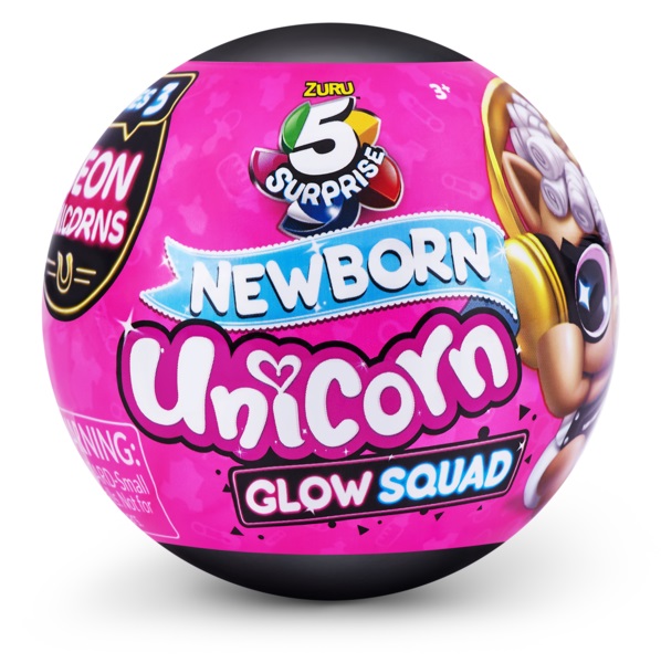 Ігровий набір Zuru Mini Brands Newborn Unicorn Фігурки-сюрприз у шарі 5 шт. в асортименті 6819333 