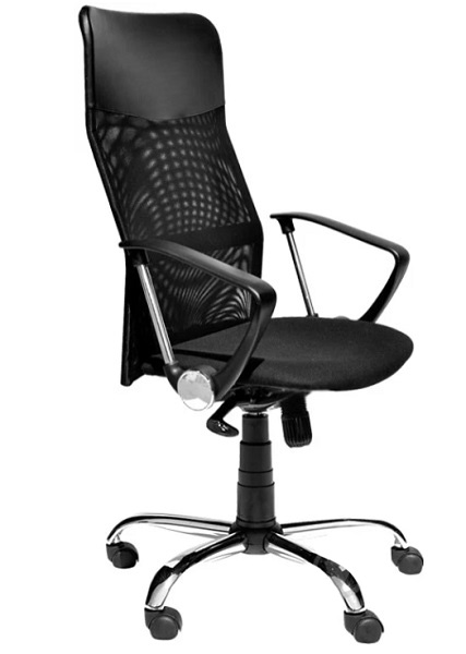 Кресло Примтекс Плюс Ultra chrome C-11 черный 