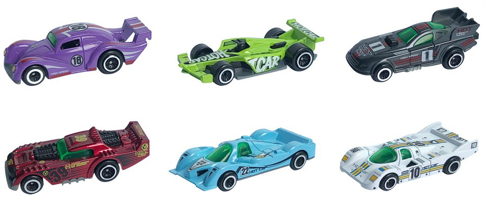 Ігровий набір Xinze 1:64 машинки 6 шт. HJP1433508