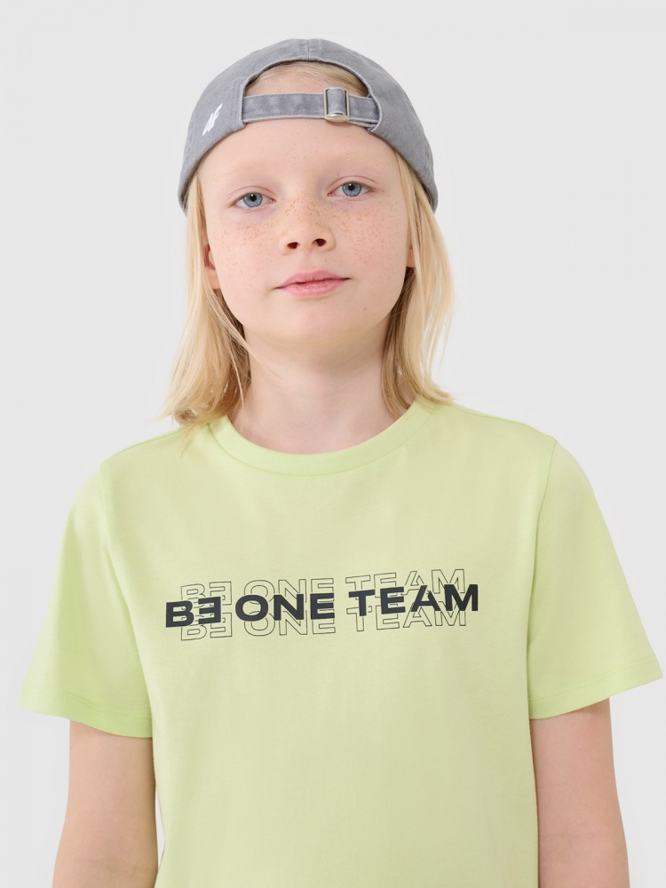 Футболка 4F TSHIRT M2186 4FJWSS25TTSHM2186-45N р.158 салатовый