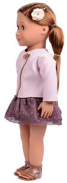 Кукла Our Generation Виена в розовой кожаной куртке BD31101Z