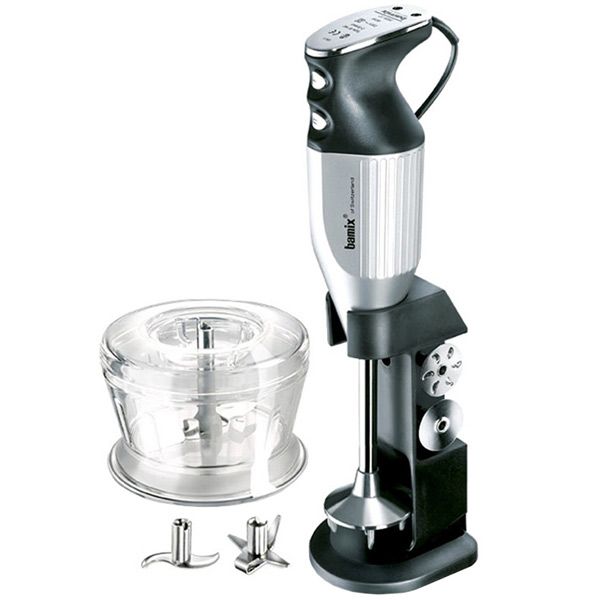 Блендер Bamix De Luxe сріблястий