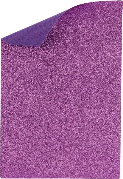Флизелин с блестками MX61884 20х30 см фиолетовый
