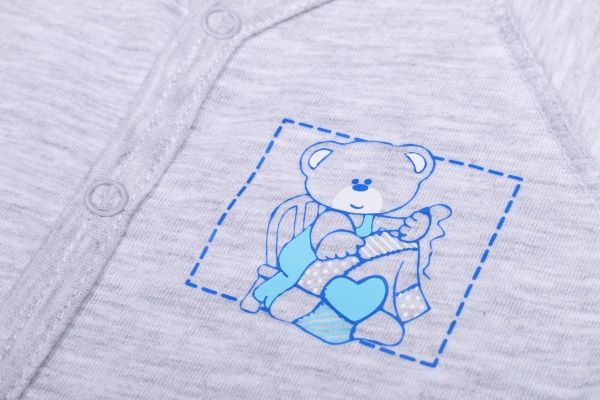 Комбинезон детский для мальчика Татошка р.56 серый м15253смл 