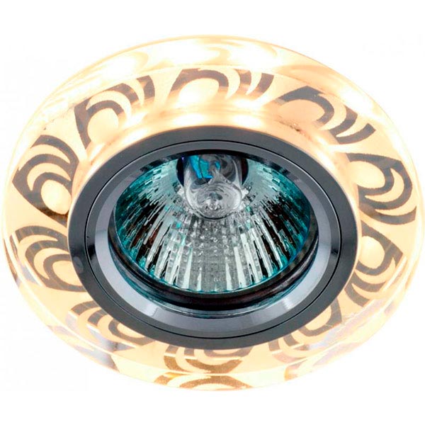 Светильник точечный Blitz BL 264S3 с LED-подсветкой 3 Вт 3000 K MR16 35 Вт G5.3 хром 