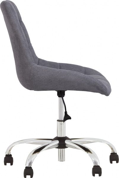 Крісло Nowy Styl NICOLE GTS (J) CHR68 (CH) SORO-93 сірий 