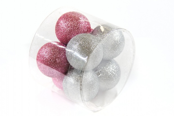 Набір ялинкових куль 9446 d112 мм 14,5 см 8 шт./уп. 