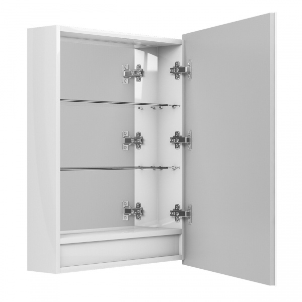 Зеркальный шкаф Aquarius Modena с LED-подсветкой 60 белый 