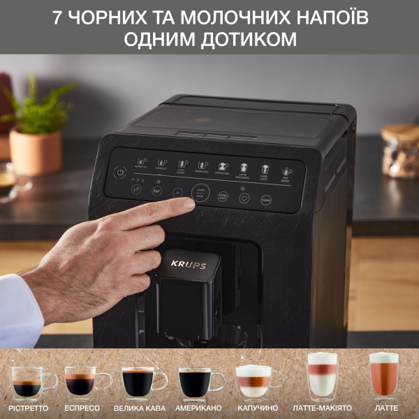 Кавомашина Krups EVIDENCE ECO-DESIGN EA897B10 