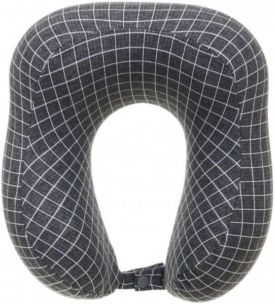 Подушка для путешествий Geometry Luna 24x28 см серый