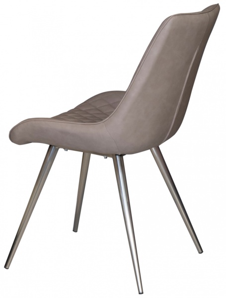 Стул Моріс DC-1830 530х590х850 мм бежевый / хром