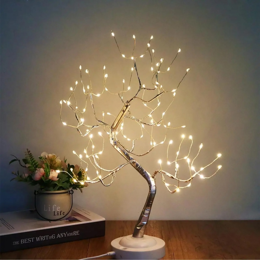 Настольная лампа декоративная Berger 5 Вт серебро 2001-TL-108 Silver