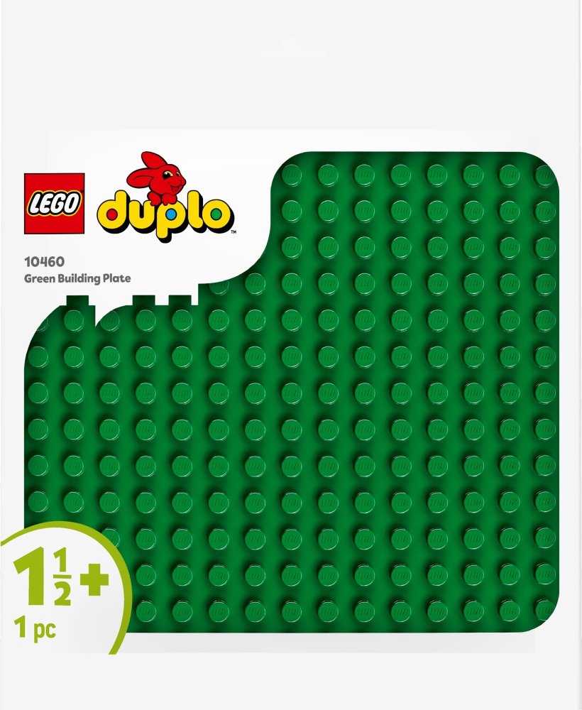Конструктор LEGO DUPLO Зеленая строительная пластина 10460