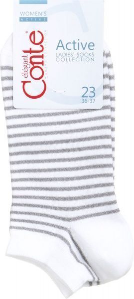 Шкарпетки Conte ACTIVE 17С-61СП 121 р. 23 білий 1 шт. 