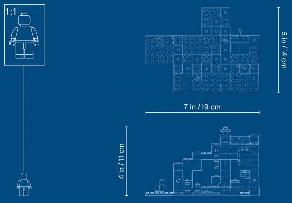 Конструктор LEGO Minecraft Пещера зомби 21141