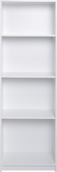 Етажерка пристінна DC 4 полиці 1810x600x300 мм білий 