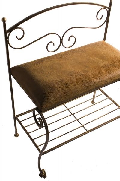 Банкетка Метал Арт Лион венге 