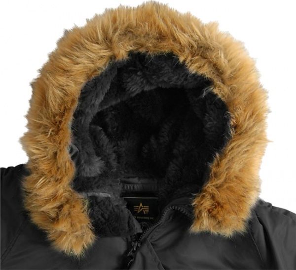 Куртка Alpha Industries N-3B Parka р.L black