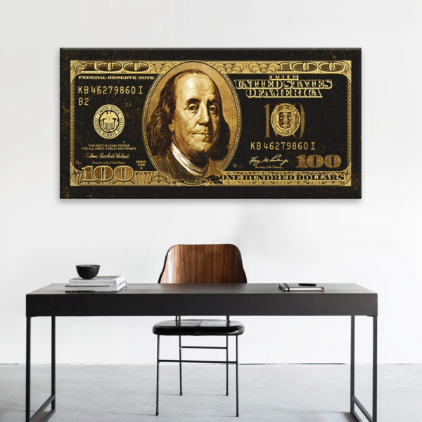 Постер Golden Standard 70x140 см Brushme 