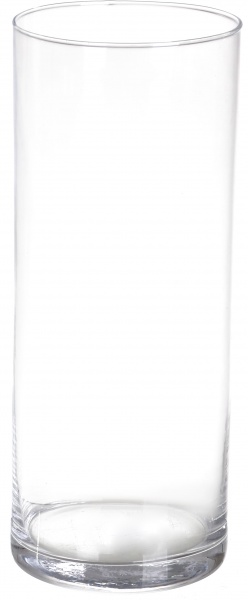 Ваза Берлін скляна прозора 25,5 см 