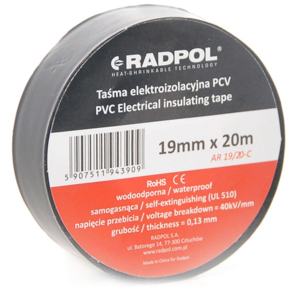 Ізострічка Radpol ПВХ AR 19/20-C