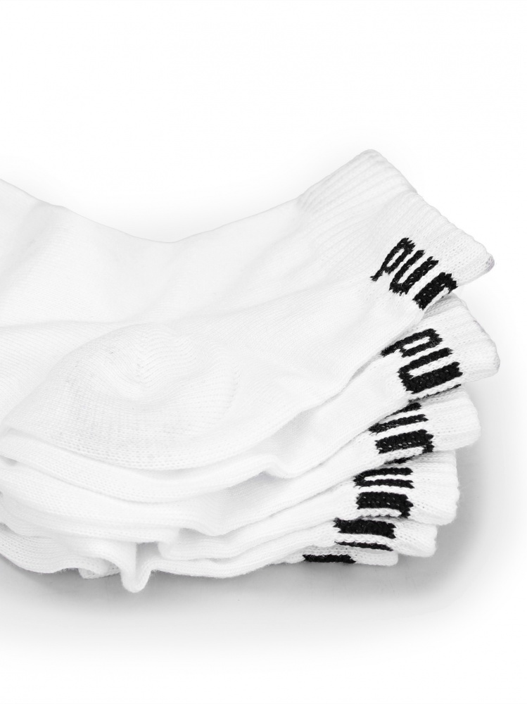 Носки Puma PUMA UNISEX QUARTER PLAIN 3P 93858909 р.43-46 белый