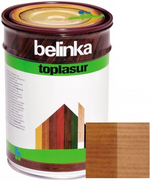 Краска-лазурь Belinka Toplasur 17 тик полуглянец 1 л