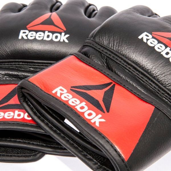Перчатки для MMA Reebok RSCB-10330RDBK SS19 р. L красный с черным