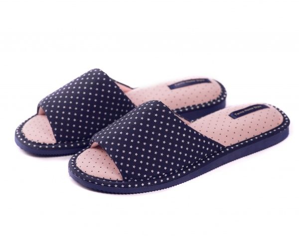 Тапки домашние HS р. 38/39 синий 