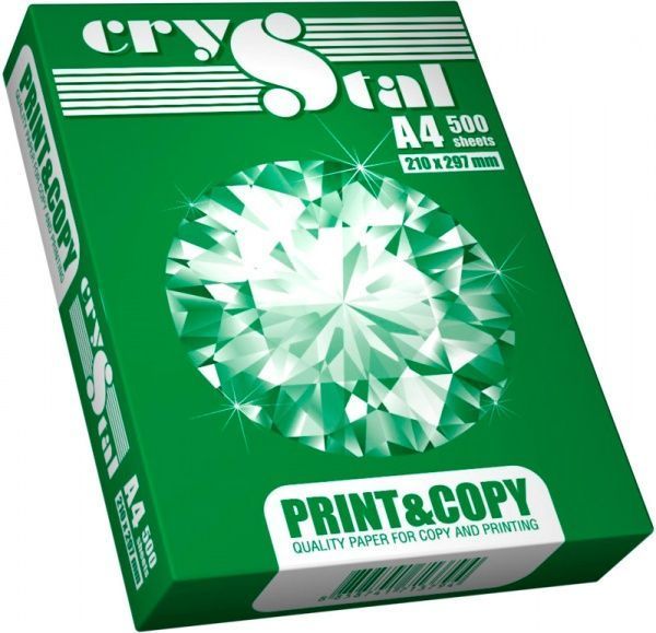 Папір офісний Crystal A4 75 г/м Print&Copy білий 