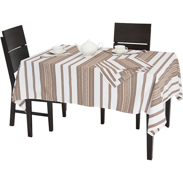 Комплект столовый 16,3 140x190 см бежевый Эдельвика 