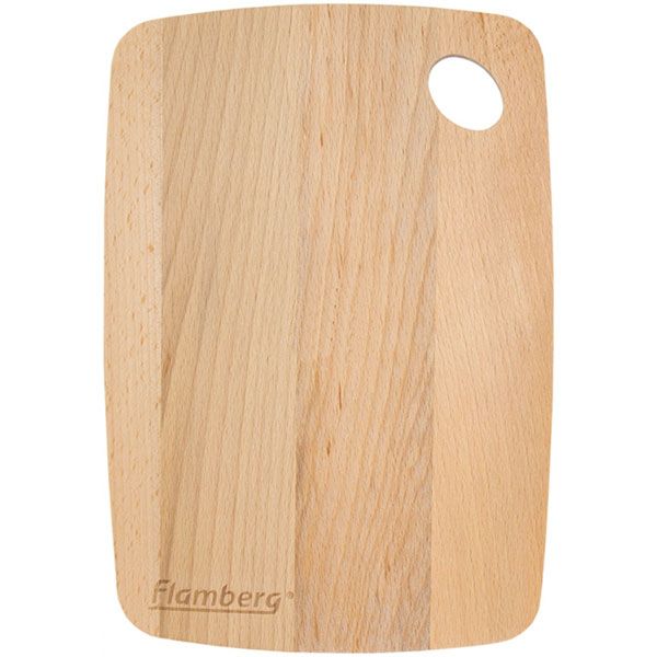 Доска кухонная 26,5*18,5*1 см бук Flamberg