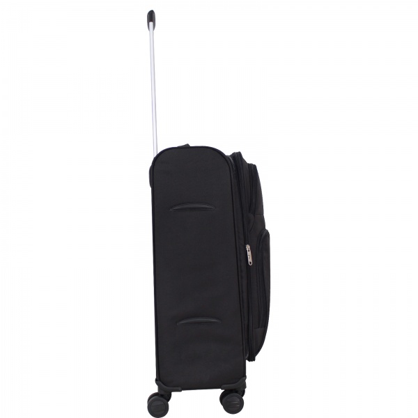 Валіза Bagland М New 70 л чорний 3799124 