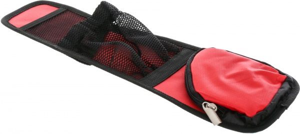 Органайзер сидіння King Company KCP-201 чорний із червоним