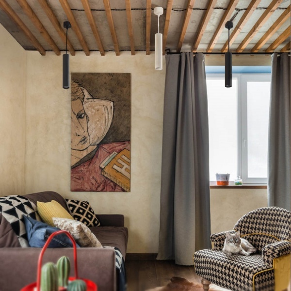 Світильник підвісний Videx LED 10 Вт чорний 26483 