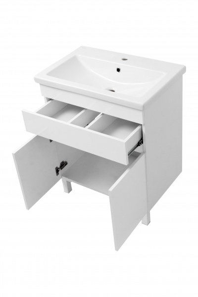 Тумба на ніжках Сансервіс Лайт-60 з умивальником Como 60