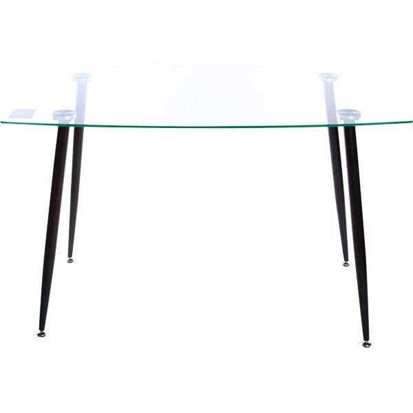 Стол обеденный Bazhou Urban style 120х70х75 см прозрачный
