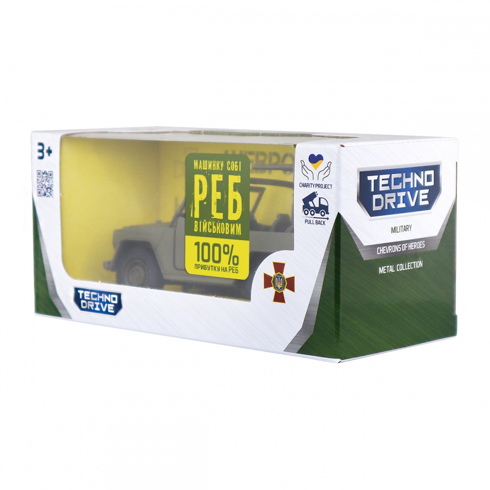 Модель TechnoDrive 1:32 серии Шевроны Героев Штурмовая машина БОН НГУ им. Кульчицкого 250329W2