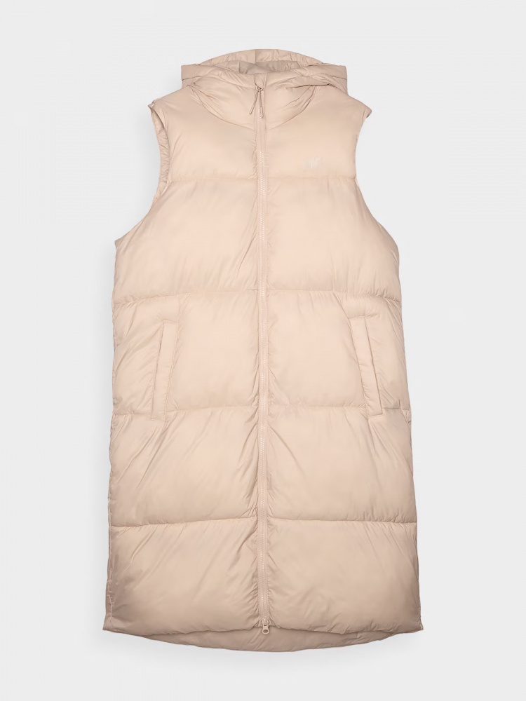 Жилет 4F VEST JACKET F143 4FWAW24TVJAF143-83S р.XL бежевый