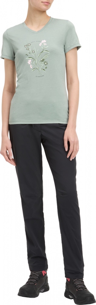 Футболка McKinley Nata II W 430776-903911 р.42 зеленый