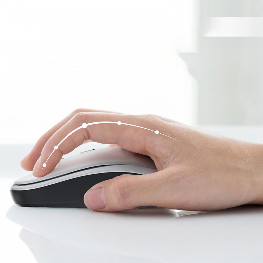 Миша Xo M11 Wireless silver/black (M11.silverblack)