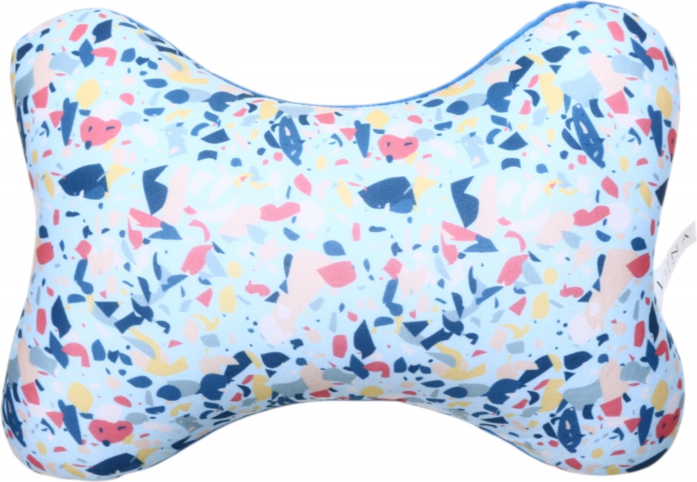 Подушка дорожня Confetti Blue Luna 30x16 см різнокольоровий