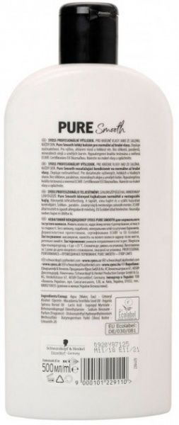 Кондиціонер Syoss Pure Smooth для нормального та густого волосся 500 мл