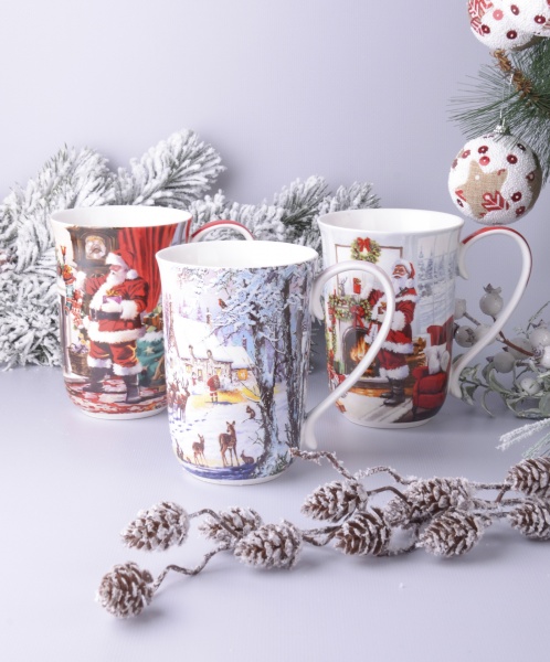 Чашка Новорічна колекція 500 мл 985-067 Lefard