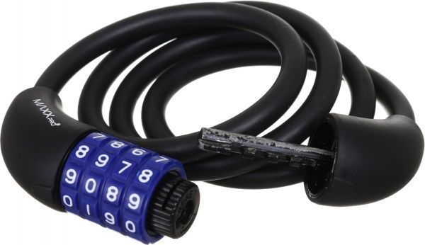 Замок велосипедный MaxxPro FBC110-Bk SS20 черный