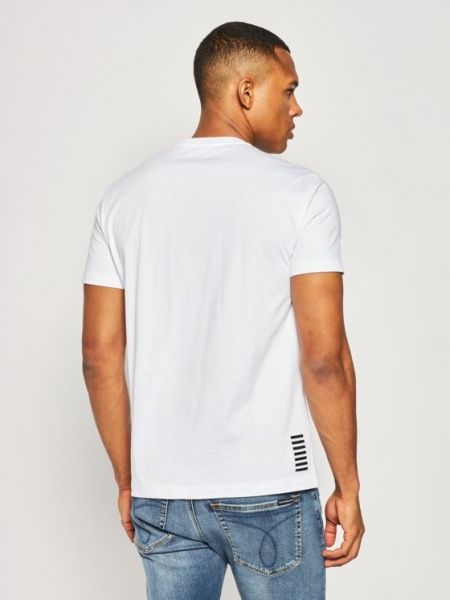 Футболка EA7 TRAIN CORE ID LABEL M TEE PJT3Z-3HPT02-1100 L білий