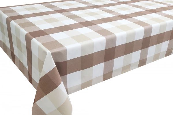Скатерть Клетка 140x110 см разноцветный 