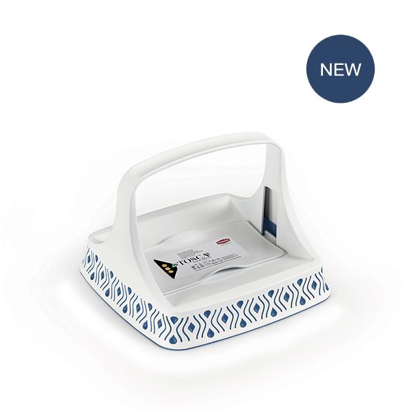 Серветниця Tosca біло-синя 55801 Stefanplast