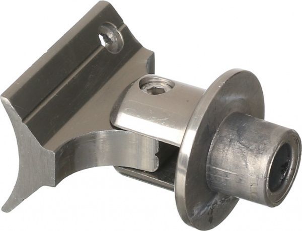 Шарнирное соединение Aluminica для стойки с поручнем шампань