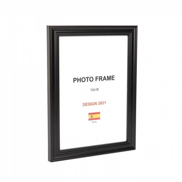 Рамка для фото 1 фото 13х18 см черный матовый 
